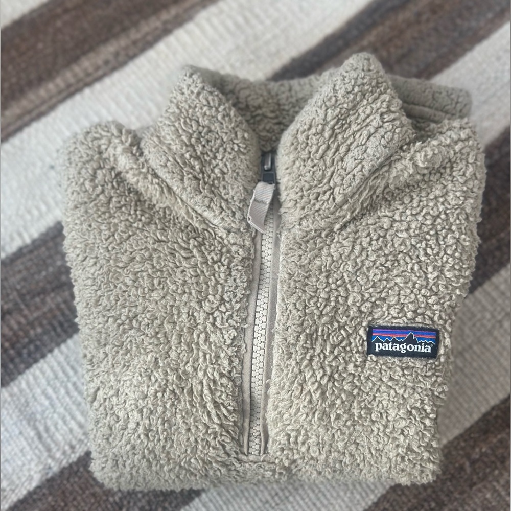 Patagonia Oatmeal Fleece Half-zip Pullover Kids XS (5-6)